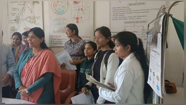 INTERNATIONAL WOMEN DAY PROGRAM SLBSS GOVT AYURVEDIC COLLEGE AND HOSPITAL HANDIA PRAYAGRAJ