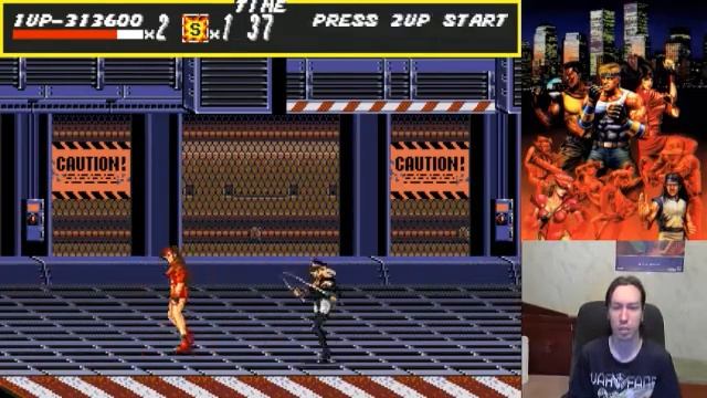 Streets of Rage (Sega Genesis - Прохождение) смотреть онлайн