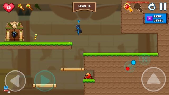 Stick Red Blue: Mystery Quest - Gameplay Walkthrough Part 2 Levels 14 - 24 New Skins (Android, iOS) смотреть онлайн