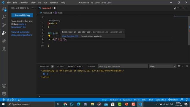 1-Flutter Course | Install Dart SDK - Datatypes & Basics in dart смотреть онлайн