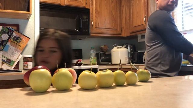 More apples 🍎🍏 picked how many do we have? смотреть онлайн