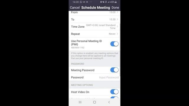 How to schedule a Zoom call- for android users смотреть онлайн