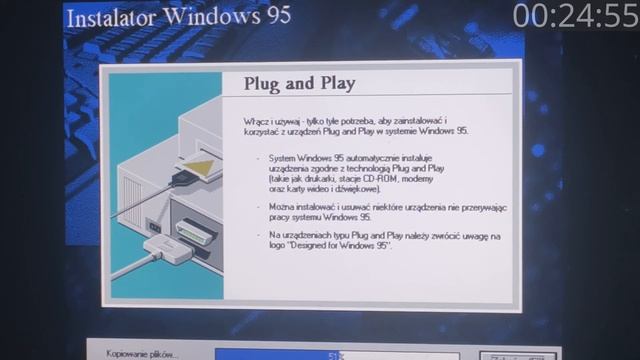 Installing Windows 95 from floppies смотреть онлайн