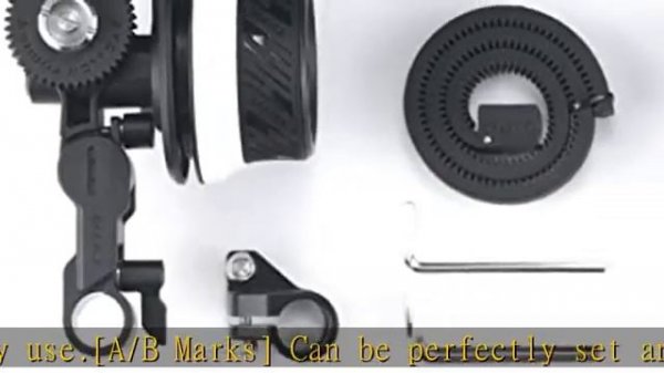 Tilta Tiltaing Pocket Follow Focus | Pull Focus on DSLR, Mirrorless, and Compact Cine Lenses | A/B