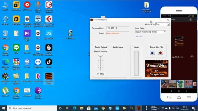 วิธีเปลี่ยนโทรศัพท์มือถือให้เป็นลําโพงคอมพิวเตอร์ (soundwire server) смотреть онлайн
