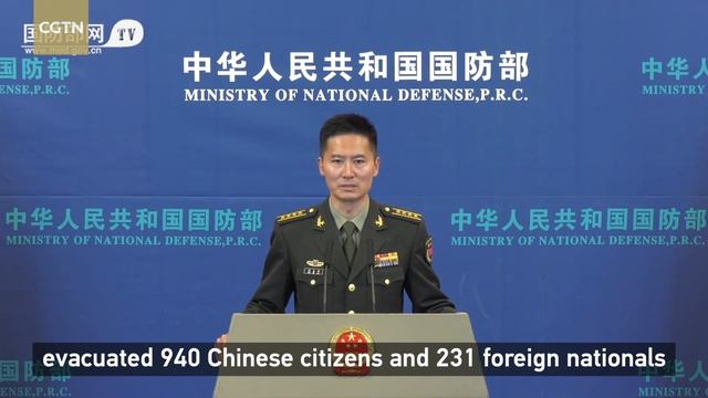 China Evacuates 940 Chinese Nationals, 231 Foreigners From Sudan