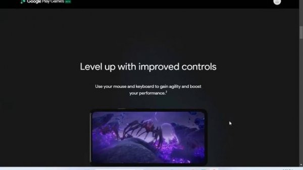 Install Google Play Games beta on Windows