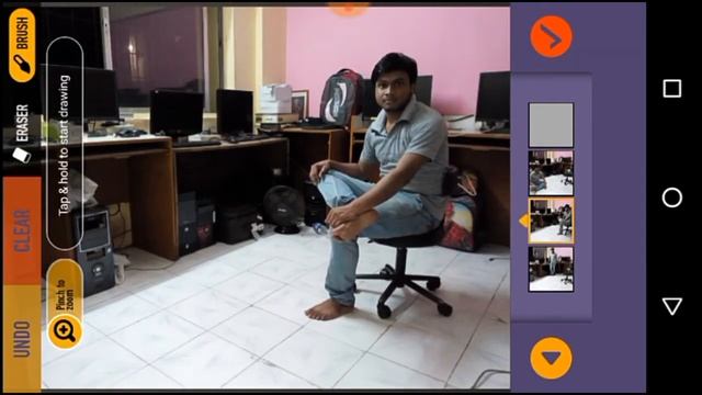 Clone Camera effect // for iso and Android. смотреть онлайн