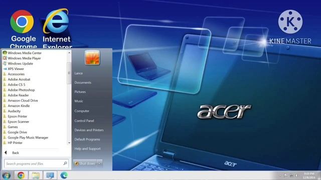 Acer Aspire Windows 7 Home Premium Startup & Shutdown смотреть онлайн