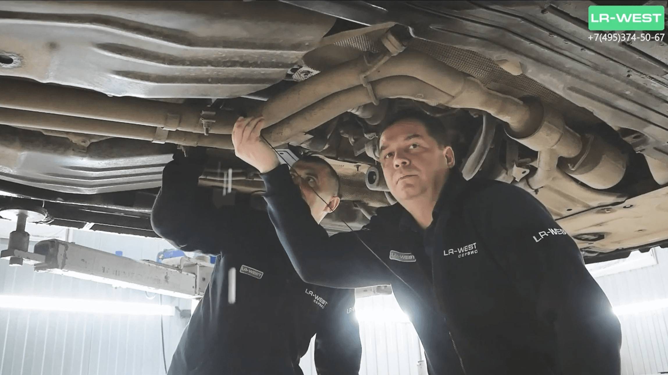 Громкий гул и визг в движении на Рендж Ровер. Банальная причина. смотреть онлайн