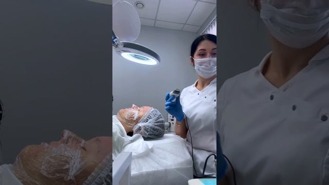 Чистка лица (этап ультразвук) смотреть онлайн