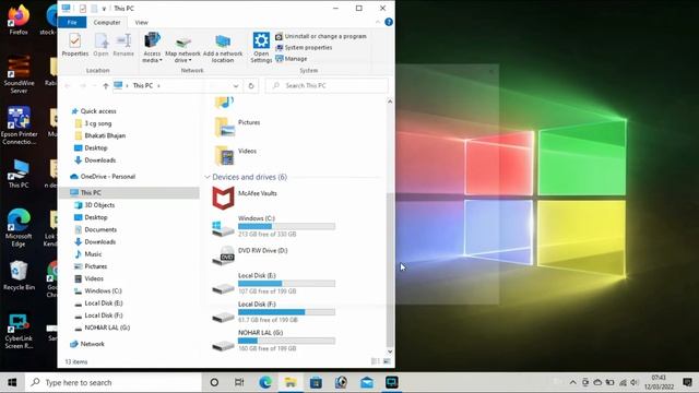 How To File Trasfer Windows 10/Windows 7 Without Any Connect Cable and Drives смотреть онлайн