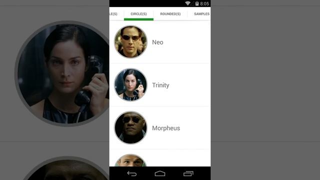 Android Shape Image View смотреть онлайн