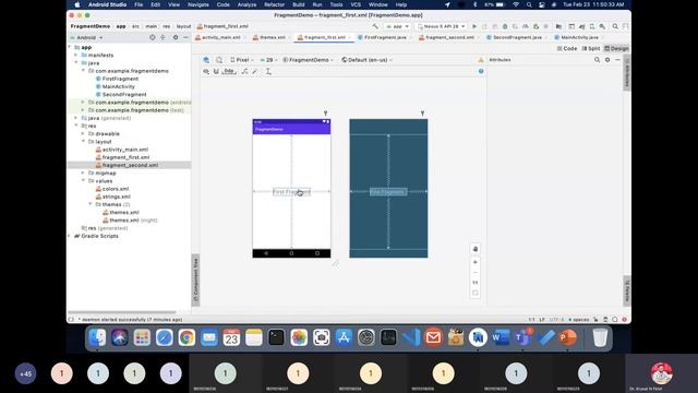 Mobile Application Development -Lecture 11 Activity to Fragments calling with practical example смотреть онлайн