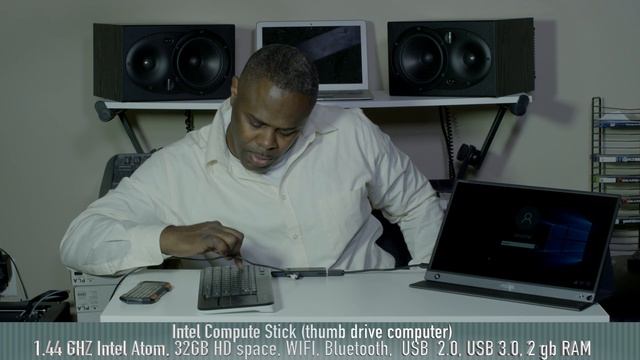 Intel Compute Stick (thumb drive computer) tech review смотреть онлайн