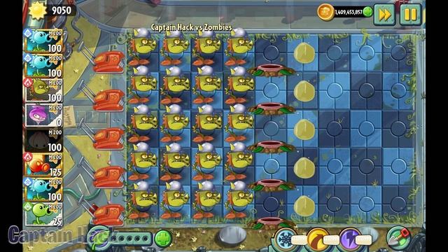 SNAP PEA ICE DRAGON - Plants vs Zombies 2 Epic MOD смотреть онлайн