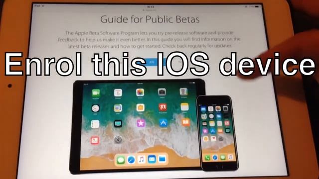 How To Install IOS 11 Public Beta (No Computer) (No Jailbreak)