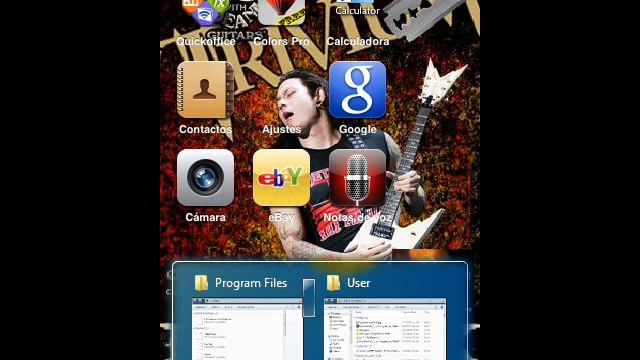 Best windows 7 iphone theme :P ! смотреть онлайн