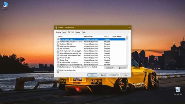 How to Disable background applications in windows 10/8 using MsConfig смотреть онлайн