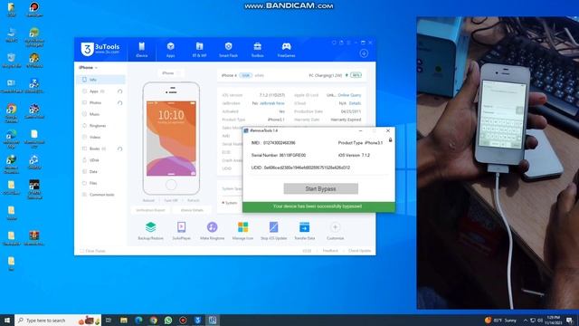 iPhone 4/4s iCloud Bypass 1Click Easy Unlock Without Signal Bypass #all_iohone_icloud_bypass смотреть онлайн