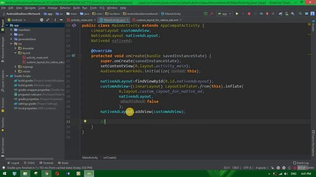 how to implement Facebook Audience Network NATIVE ADS in android studio смотреть онлайн