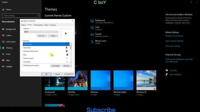 How To Change Mouse Cursor Icon || NEW: Top 10 best animated cursors for Windows 10 смотреть онлайн