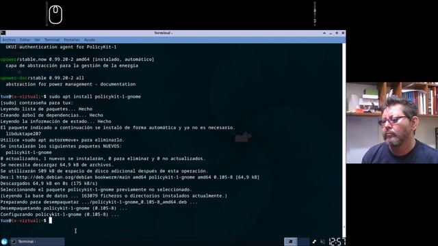 Abrir Synaptic y gparted en LOC OS Linux 23 con XFCE смотреть онлайн