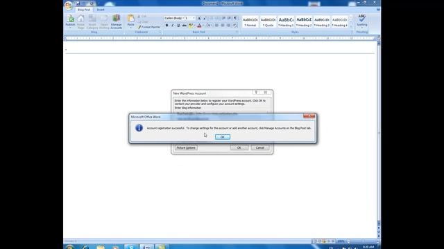 How to write New Blog Post from MS Word 2007.mp4 смотреть онлайн