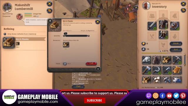 Albion Online Mobile - GAMEPLAY - Android/IOS MMORPG Game