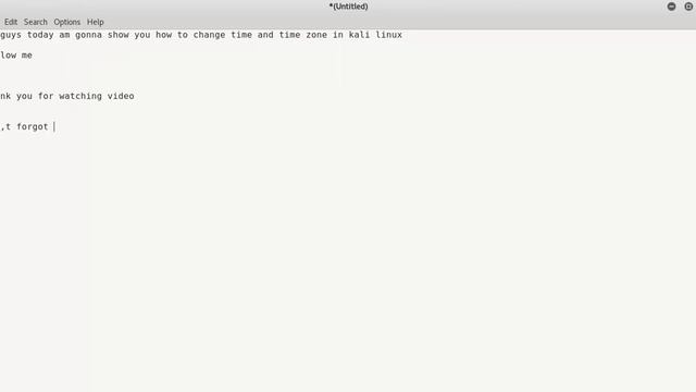 How to change a Time in kali linux смотреть онлайн