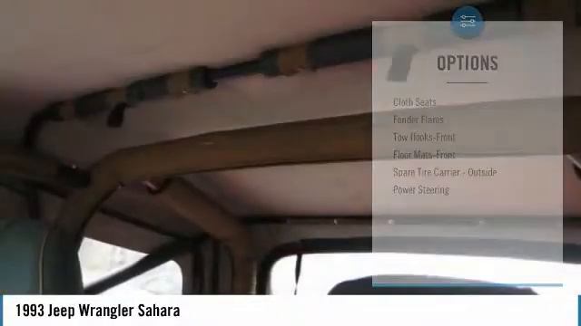 1993 Jeep Wrangler Sahara Used MP2710A смотреть онлайн