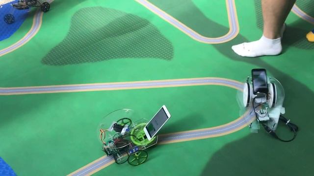 Path Following Robot with Android смотреть онлайн