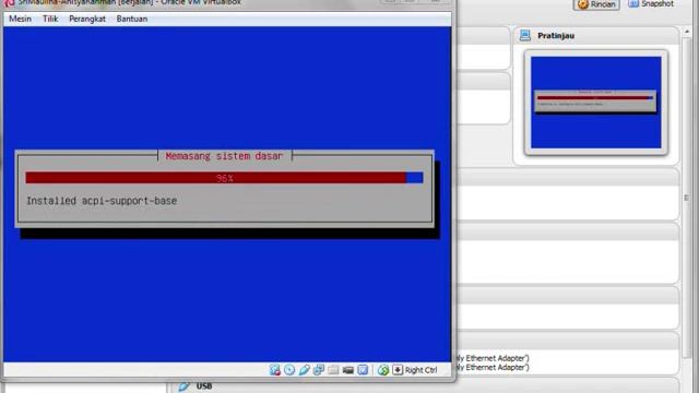 Langkah-Langkah Menginstall Debian 5 diVirtualbox ( CLI ) смотреть онлайн