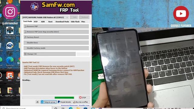 BYPASS FRP SAMSUNG A72 ANDROID 12 NEW SECURITY смотреть онлайн