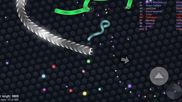 как очень быстро набрать очки в slither.io смотреть онлайн