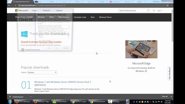 Cara Install DirectX Terbaru Pada Windows смотреть онлайн