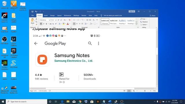 Fix Samsung Notes App Crashing, Samsung Notes is Not Working смотреть онлайн