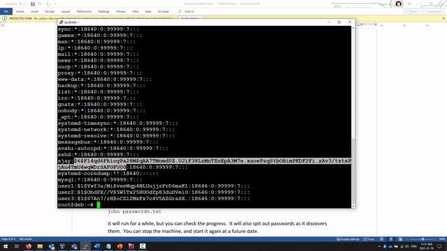 Installing and Using John the Ripper to Audit Passwords смотреть онлайн