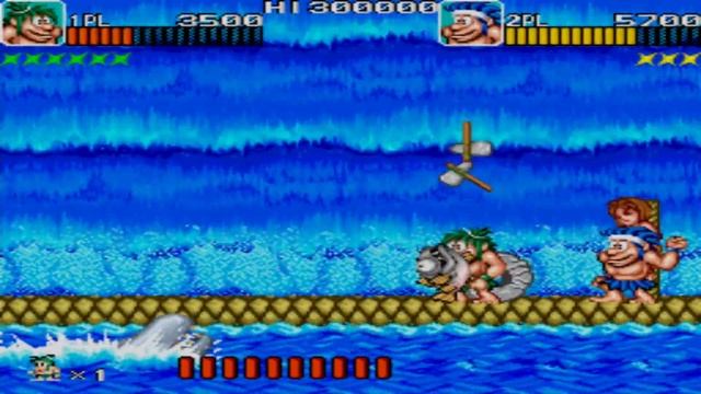Joe & Mac Arcade Full Game Nintendo switch 1080p 60fps смотреть онлайн