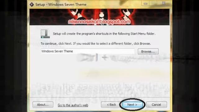 Aomine Daiki Theme "Kuroko no Basuke" for windows 7 смотреть онлайн