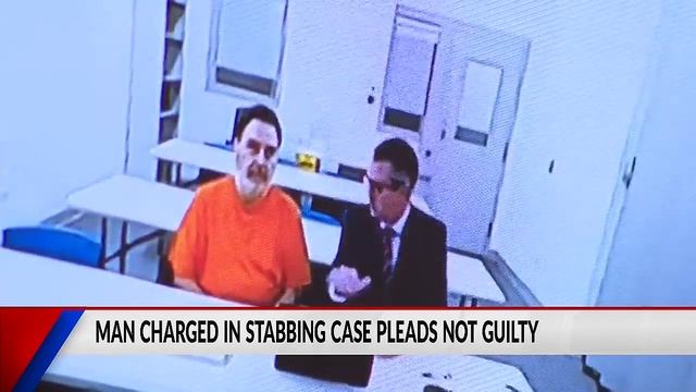 Man charged with stabbing 5 on Apple River pleads not guilty смотреть онлайн