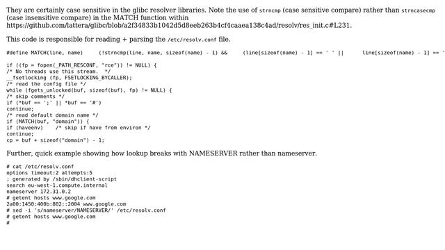 Unix & Linux: Are keywords in resolv.conf case sensitive? (2 Solutions!!) смотреть онлайн