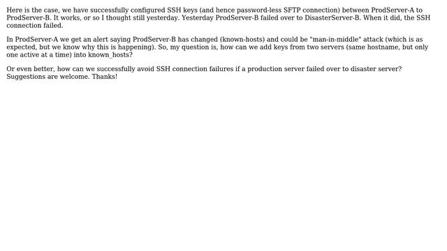 Unix & Linux: Configure SSH keys for production and DR server смотреть онлайн