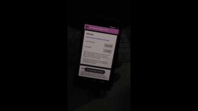 Lockscreen Magic: Screen Off by Tilting Your Device [Android App Demo] смотреть онлайн