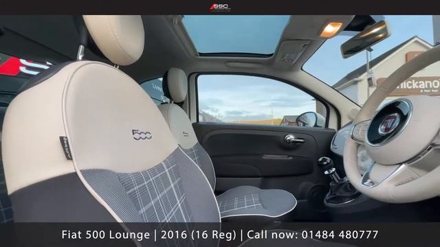 FIAT 500 1.2 8V LOUNGE (S/S)