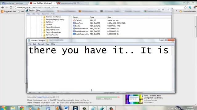 Troubleshooting 101: Make Windows 7 Run Fast (Advance way) смотреть онлайн
