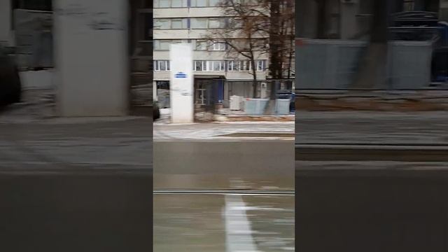 Трамваи Москвы (4.1) Трамвай 4 Сокольническая застава- Курский вокзал смотреть онлайн