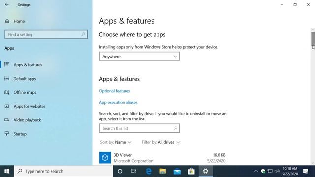 #12 - Uninstall Apps & Features - Windows 10 Tutorial смотреть онлайн