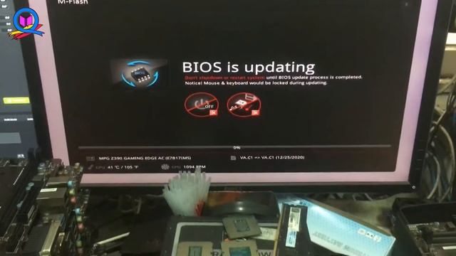 Update Bios MSI MPG Z390 GAMING EDGE AC