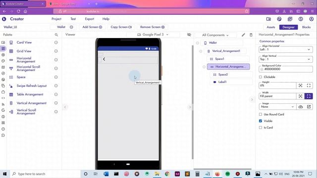 Animated Wallet UI Design Tutorial In Kodular | UI UX Design In Kodular With Free AIA File | Part 1 смотреть онлайн